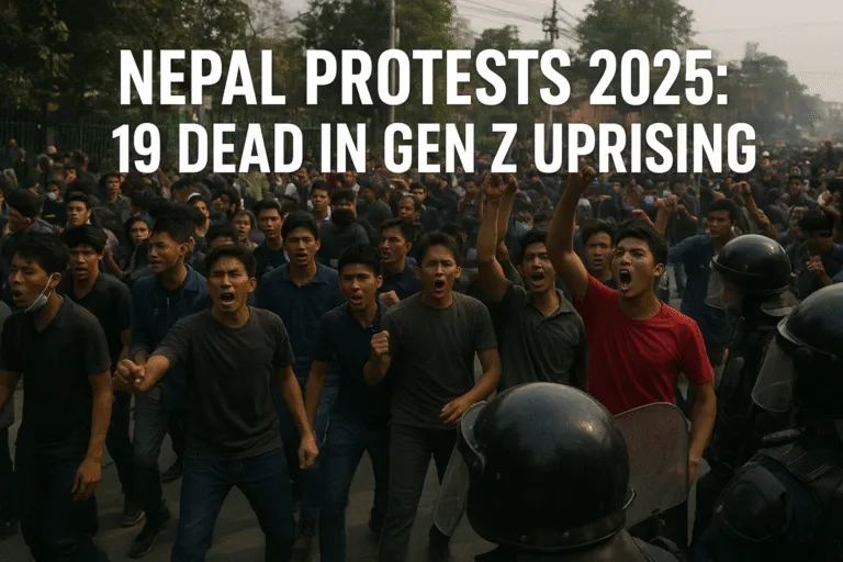 nepal protest